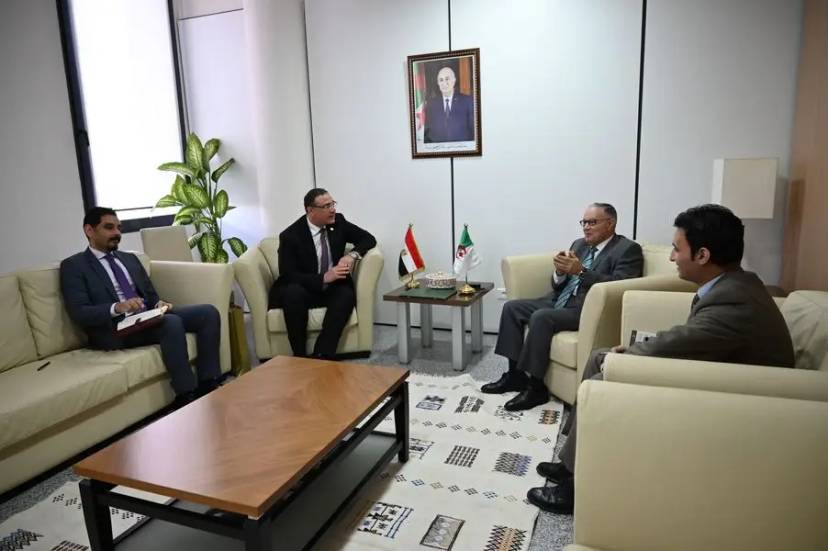 Mr. Belani receives the Ambassador of the Arab Republic of Egypt to Algeria