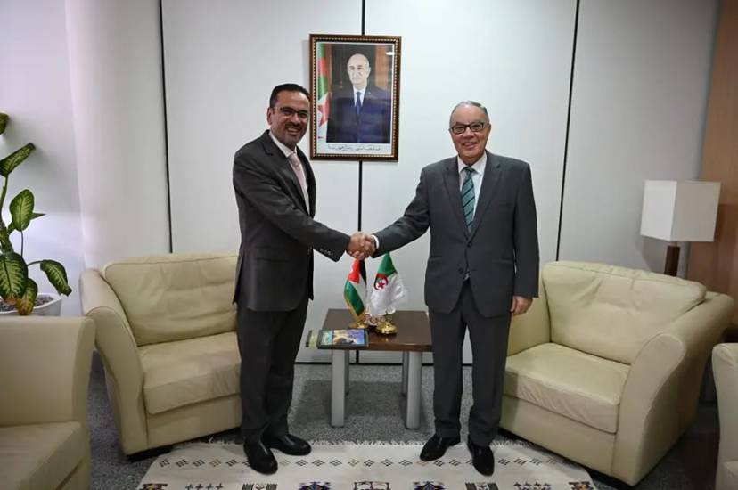 Mr. Belani receives the Ambassador of the Hashemite Kingdom of Jordan to Algeria